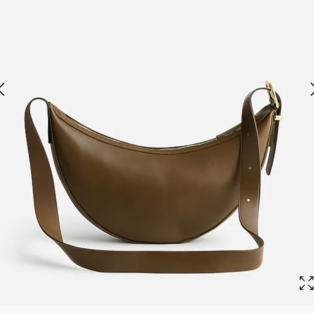 Madewell Crescent Saddle Bag in Brown